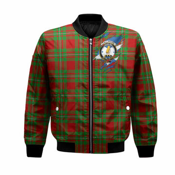 Callander Clan Crest In Me Tartan Bomber Jacket Scotland Flag Style