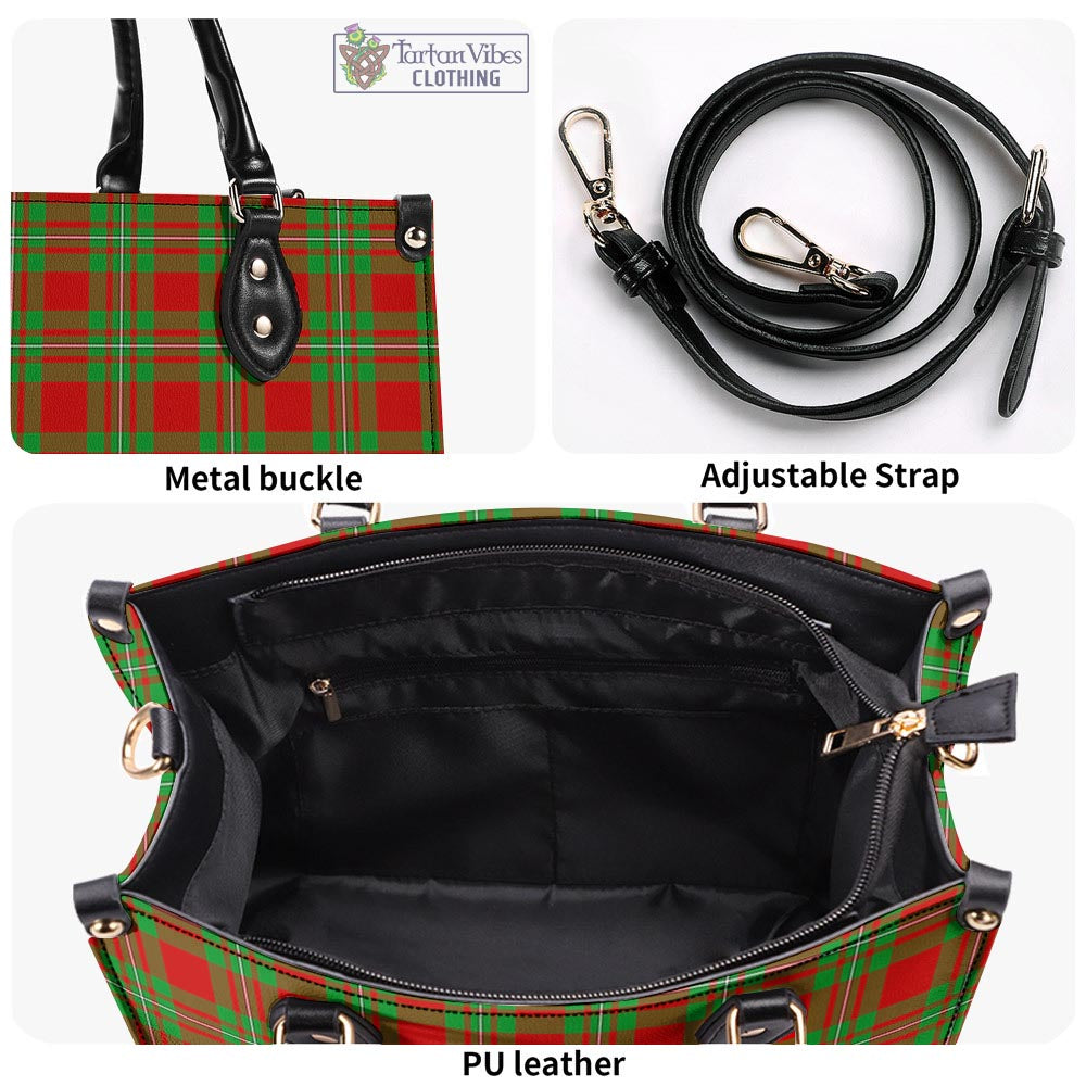 Callander Tartan Luxury Leather Handbags - Tartan Vibes Clothing