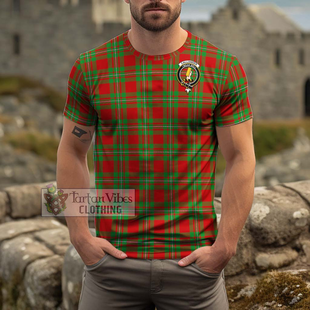 Callander Tartan Cotton T-Shirt with Family Crest Kid's Shirt - Tartan Vibes Clothing