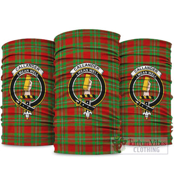 Callander Tartan Neck Gaiters, Tartan Bandanas, Tartan Head Band with Family Crest package One Size - Tartan Vibes Clothing