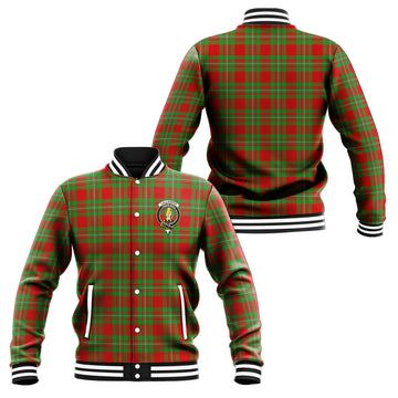 Callander Tartan Baseball Jacket with Family Crest Unisex - Tartan Vibes Clothing