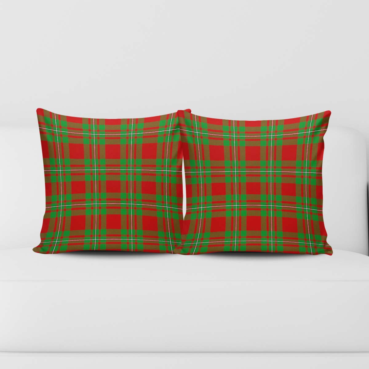 Callander Modern Tartan Pillow Cover Square Pillow Cover - Tartanvibesclothing