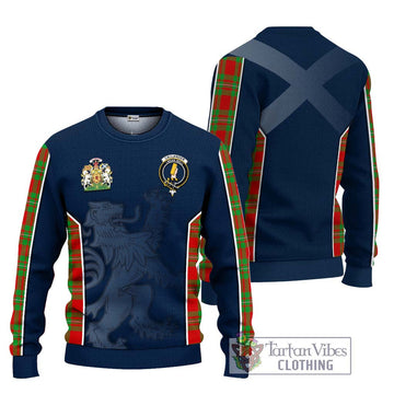 Callander Tartan Ugly Sweater with Family Crest and Lion Rampant Vibes Sport Style