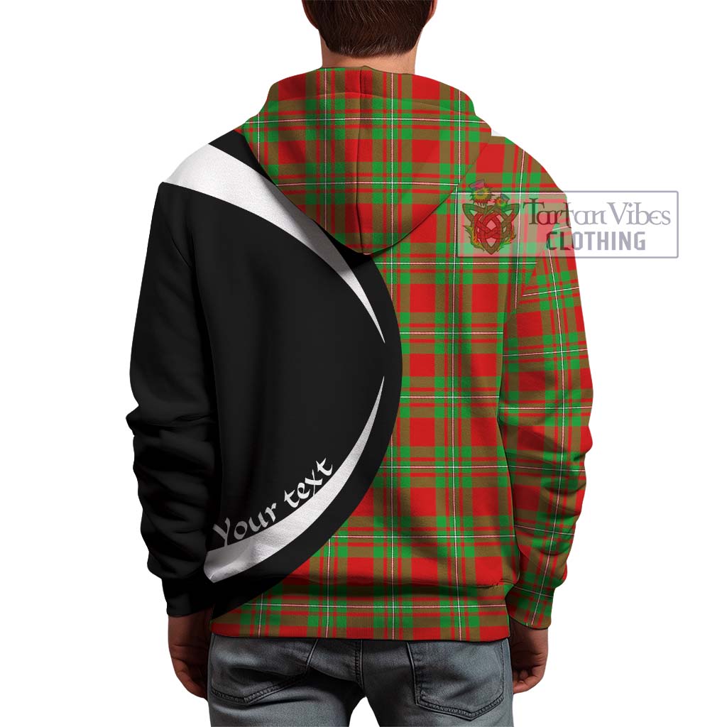 Callander Tartan Hoodie with Family Crest Circle Style - Tartan Vibes Clothing