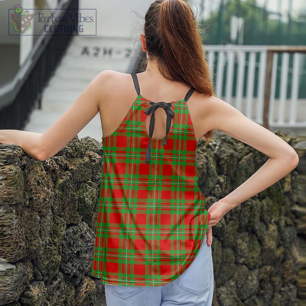 Callander Tartan Loose Halter Neck Camisole - Tartan Vibes Clothing