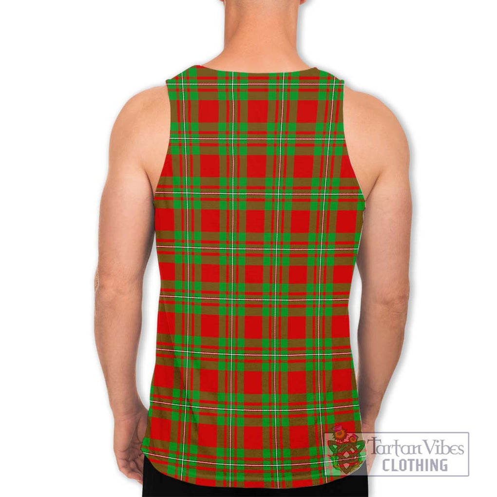 Callander Tartan Men's Tank Top with Family Crest DNA In Me Style - Tartan Vibes Clothing