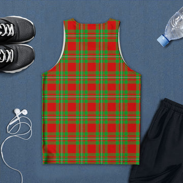 Callander Tartan Mens Tank Top with Family Crest - Tartan Vibes Clothing