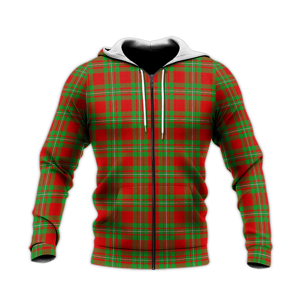 Callander Tartan Knitted Hoodie - Tartan Vibes Clothing