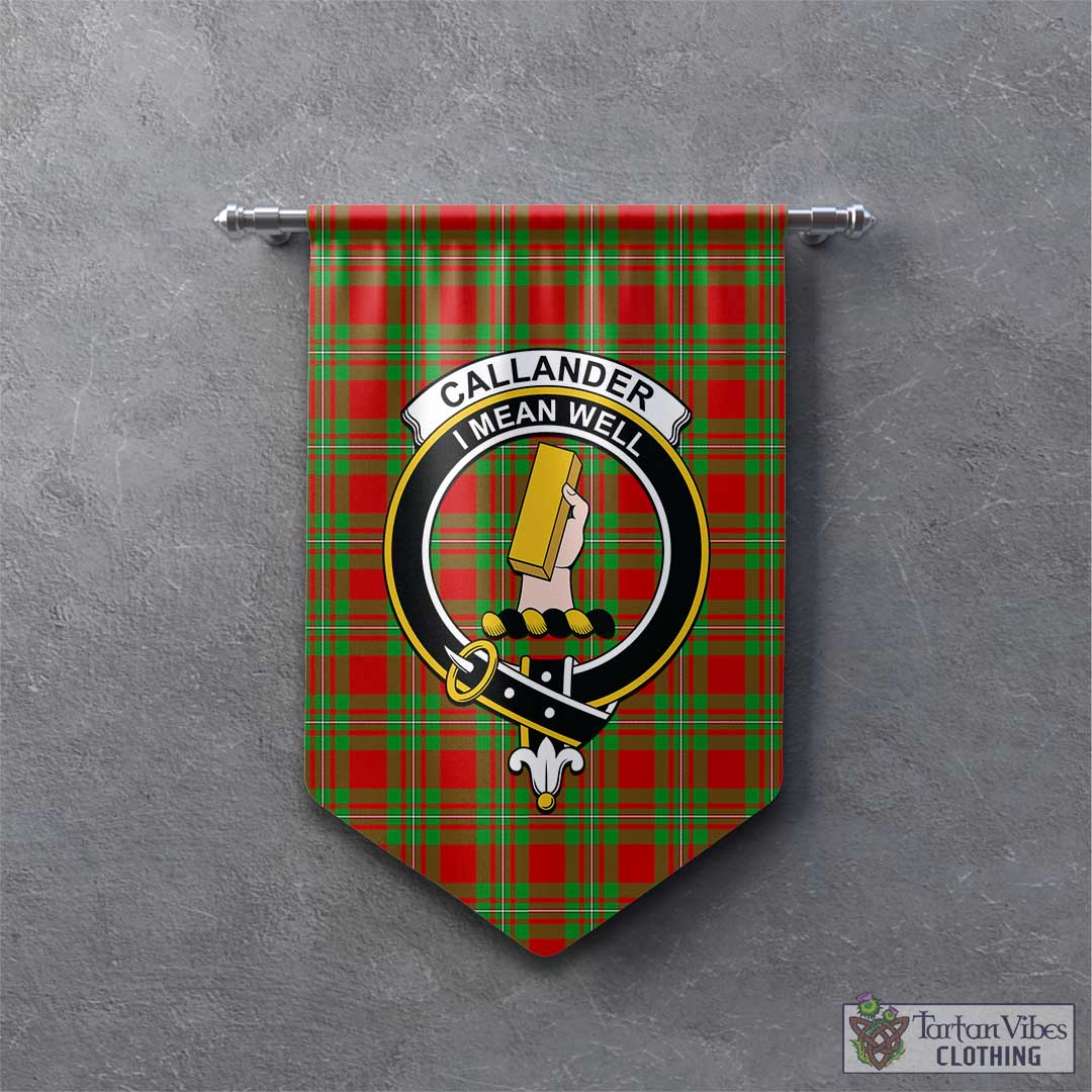 Kilmarnock Tartan Crest Wall Hanging Banner main image 1