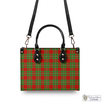 Callander Tartan Luxury Leather Handbags - Tartan Vibes Clothing