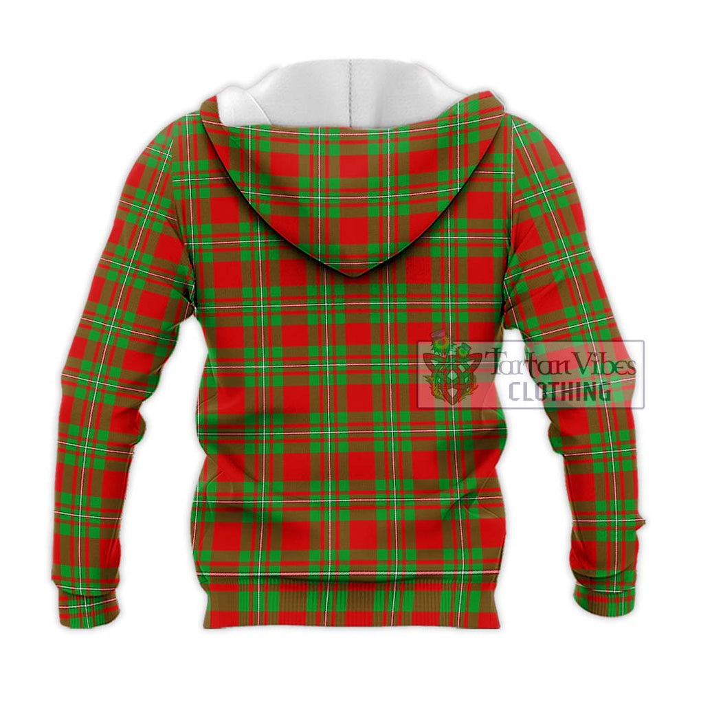 Callander Tartan Knitted Hoodie with Family Crest DNA In Me Style - Tartan Vibes Clothing