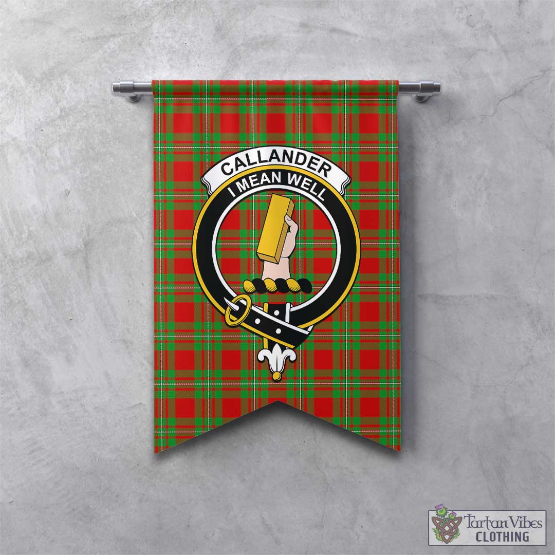 Kilmarnock Tartan Crest Wall Hanging Banner main image 0