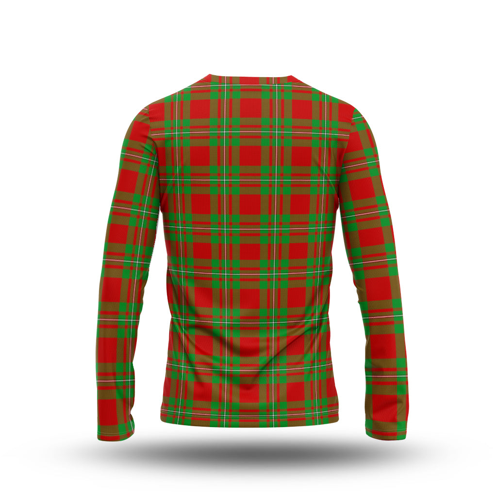 Callander Tartan Long Sleeve T-Shirt with Family Crest - Tartan Vibes Clothing