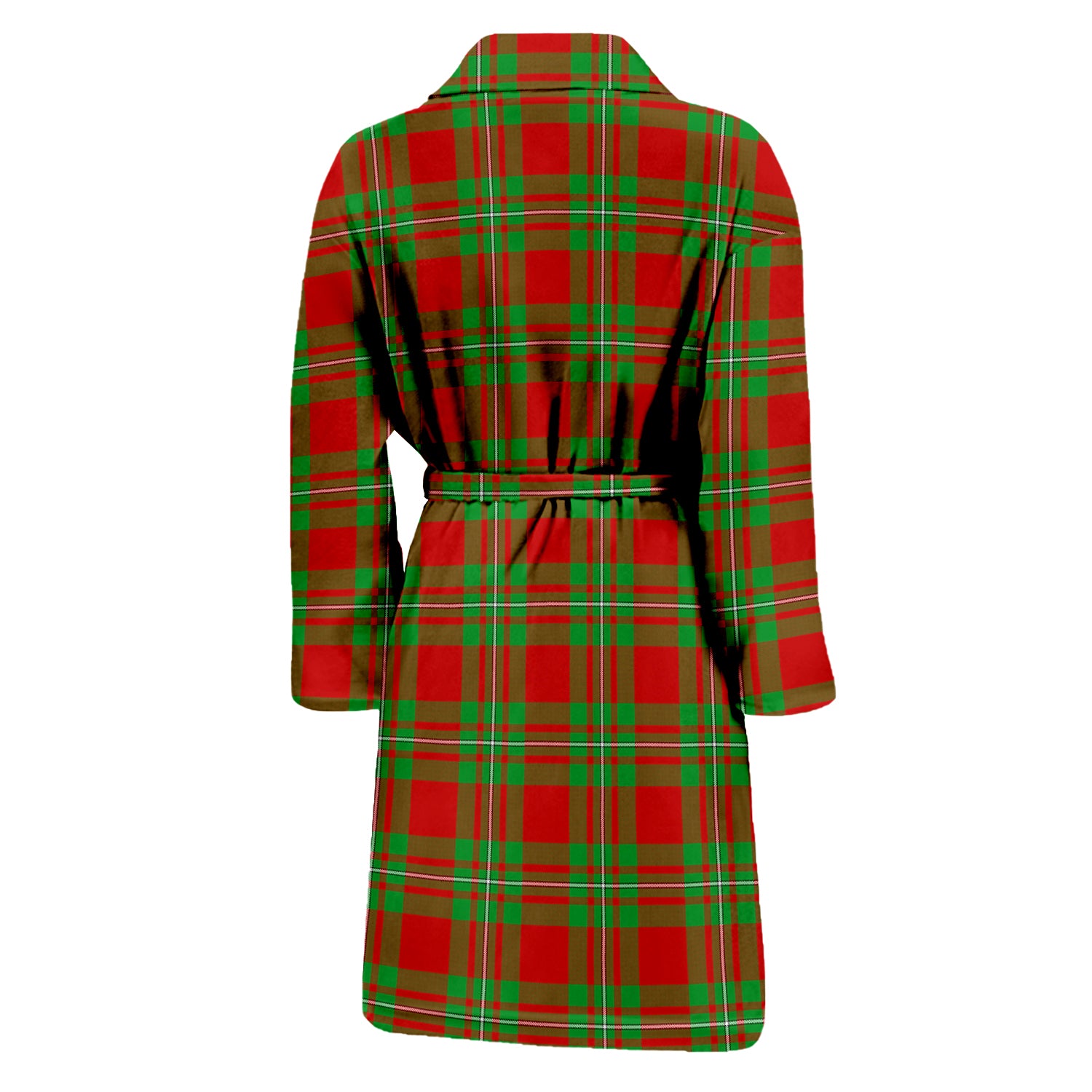 Callander Tartan Bathrobe with Family Crest - Tartan Vibes Clothing