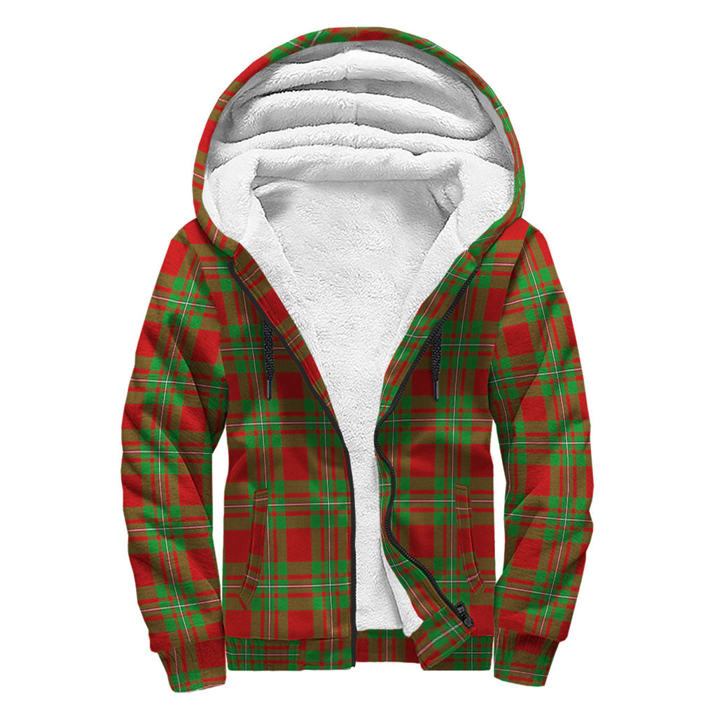 Callander Tartan Sherpa Hoodie with Family Crest - Tartan Vibes Clothing