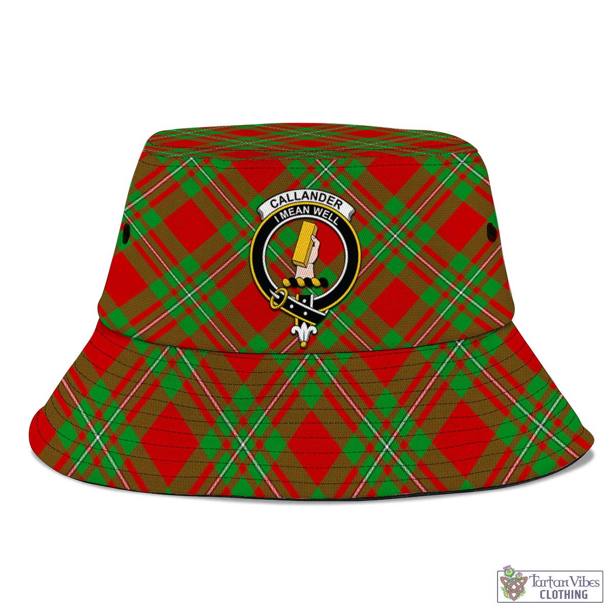 Callander Tartan Crest Christmas Hat