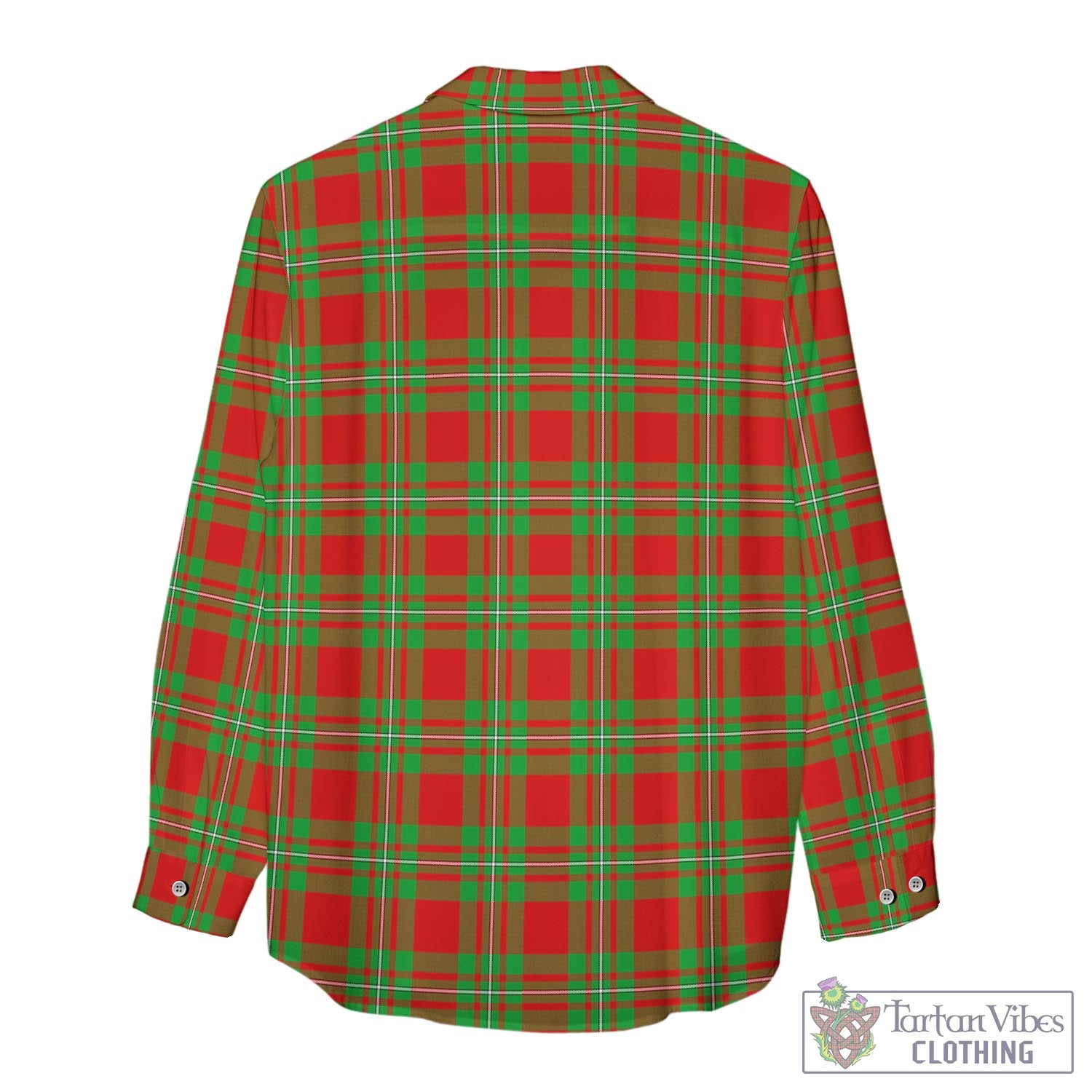 Callander Modern Tartan Womens Casual Shirt