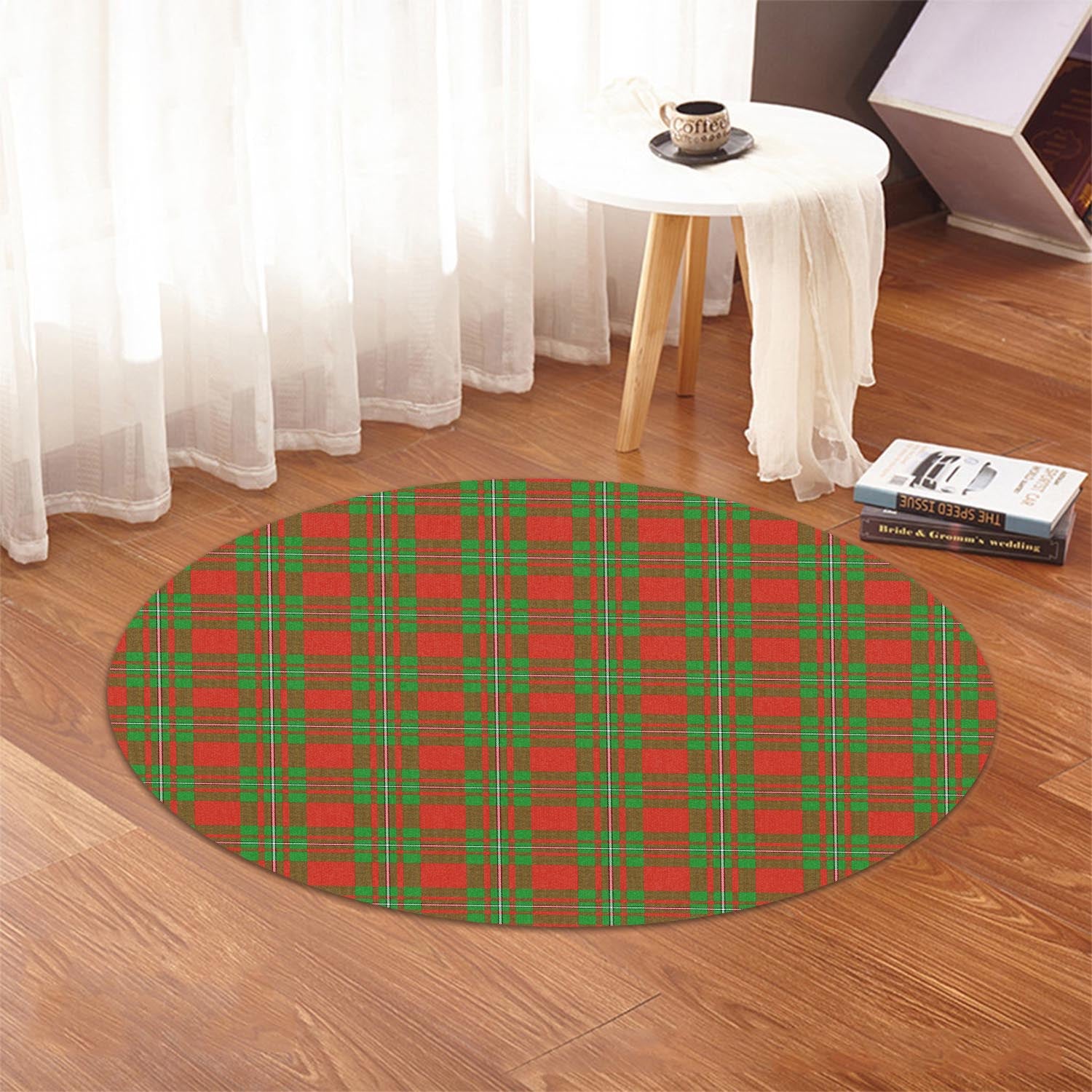 Callander Tartan Round Rug - Tartan Vibes Clothing