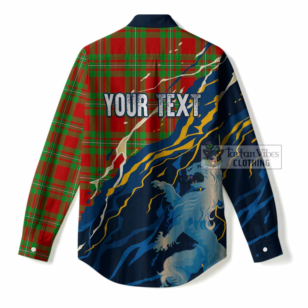 Callander Scotland Tartan Women Casual Shirt WC2026 Football - We'll Be Coming