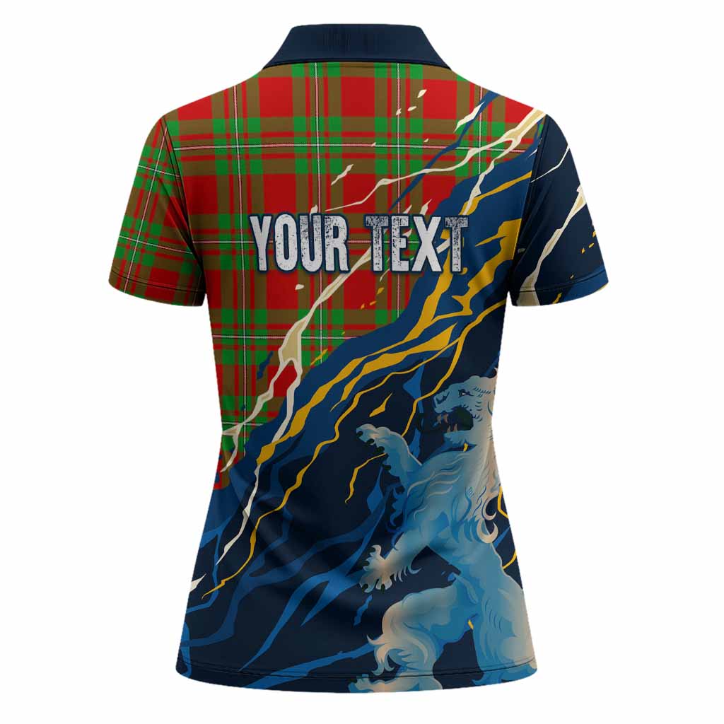 Callander Scotland Tartan Women Polo Shirt WC2026 Football - We'll Be Coming
