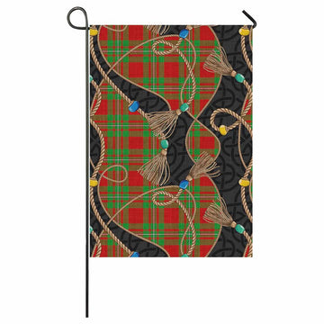 Callander Scottish Tartan Twisted Ropes Stylized Garden Flag 59 × 35 in (150 × 89 cm) - Tartan Vibes Clothing