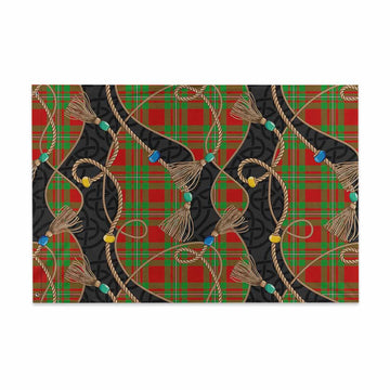 Callander Scottish Tartan Twisted Ropes Stylized House Flag 48*72 inch (120*180 cm) - Tartan Vibes Clothing