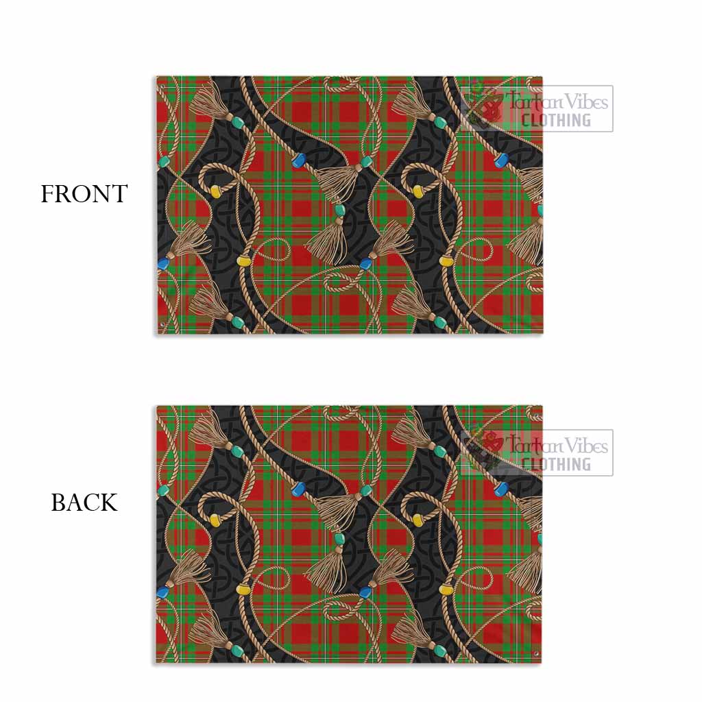 Callander Scottish Tartan Twisted Ropes Stylized House Flag - Tartan Vibes Clothing