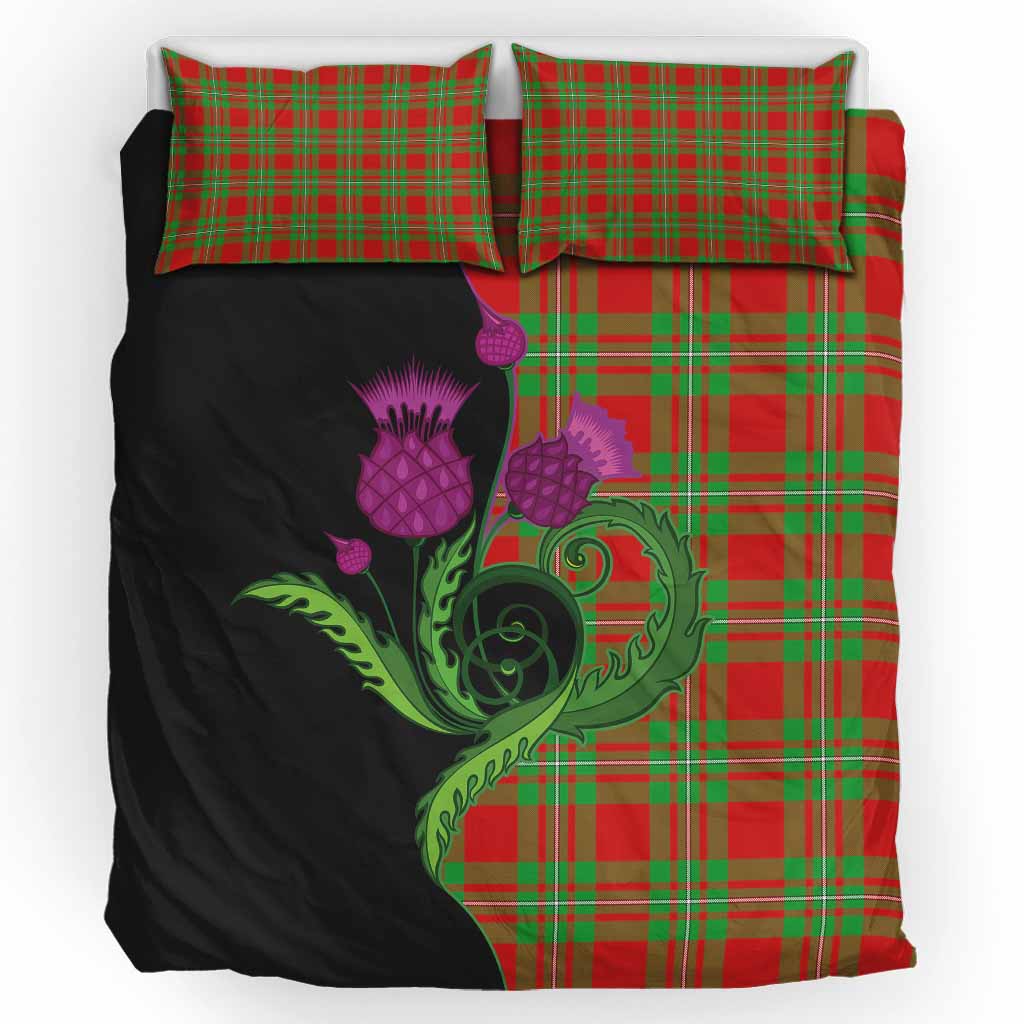 Callander Tartan Bedding Set Traditional Scottish Thistle UK Bedding Set UK King 91*87 inch - Tartan Vibes Clothing