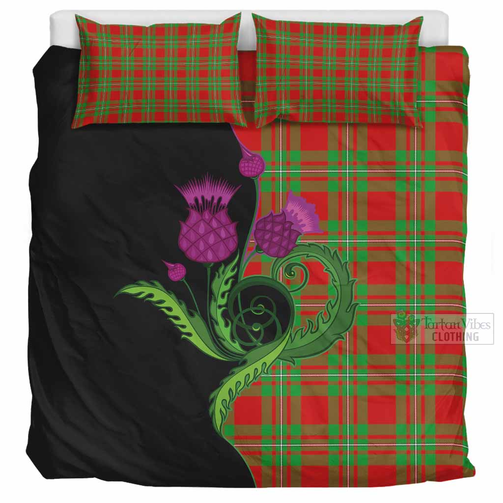 Callander Tartan Bedding Set Traditional Scottish Thistle UK Bedding Set UK Super King 104*94 inch - Tartan Vibes Clothing
