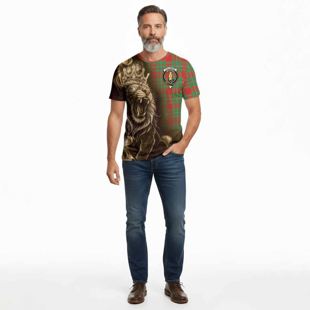 Callander Tartan Cotton T-shirt Roaring Lion Heritage