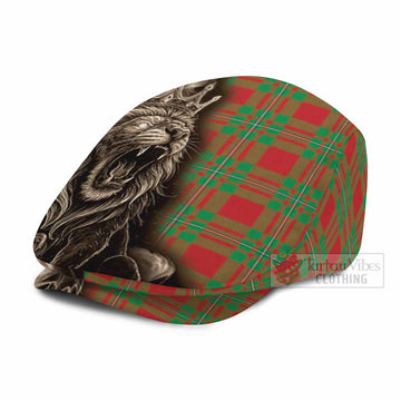 Callander Tartan Flat Cap, Jeff Cap Roaring Lion Heritage - Tartan Vibes Clothing