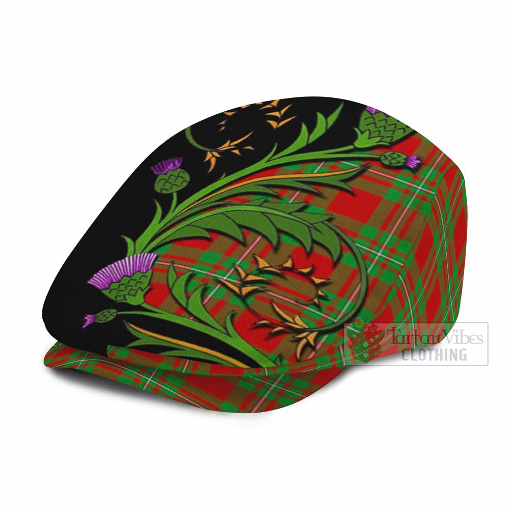 Callander Tartan Flat Cap, Jeff Cap Scottish Thistle Pride Heritage Art - Tartan Vibes Clothing