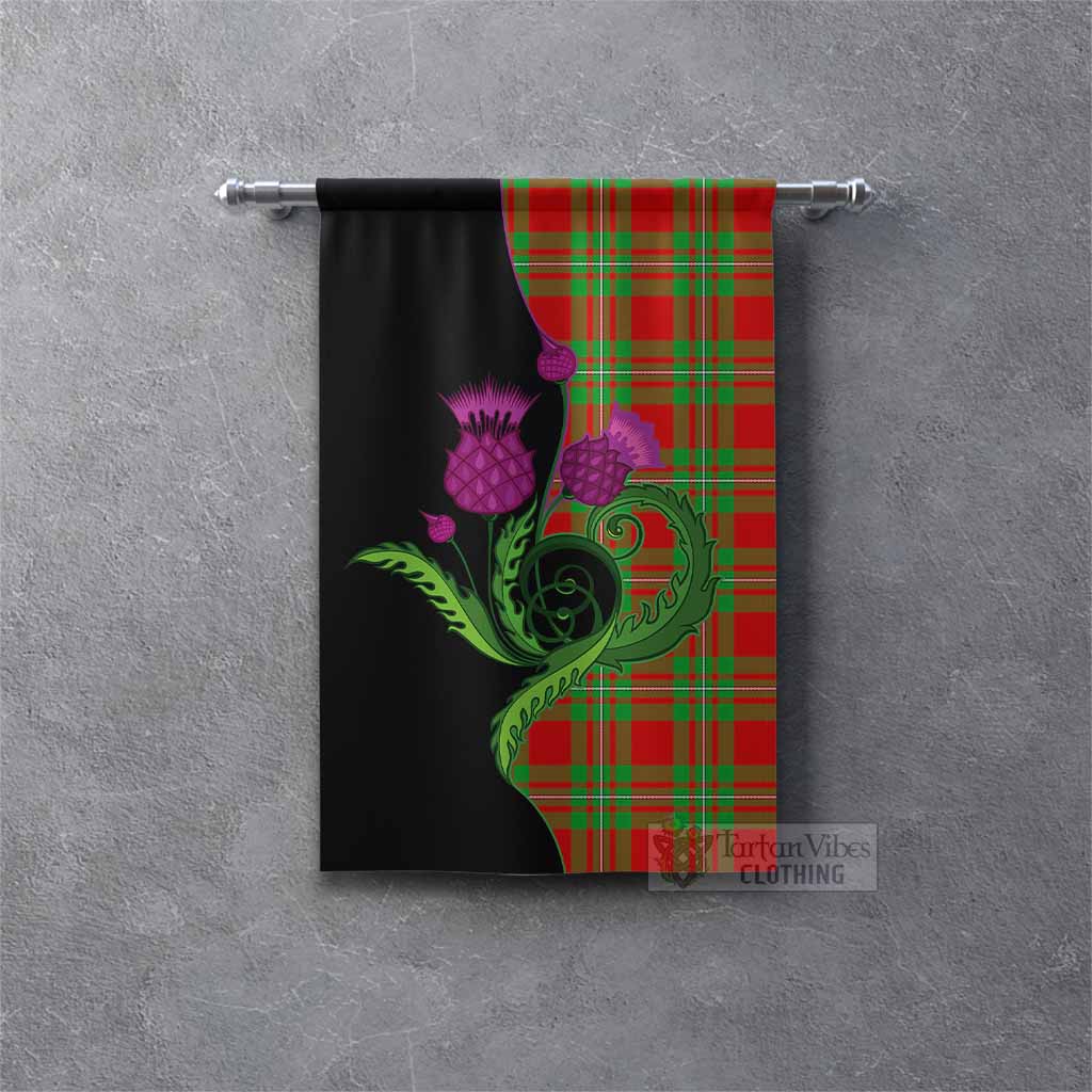 Callander Tartan Gonfalon Traditional Scottish Thistle Rectangle - Tartan Vibes Clothing