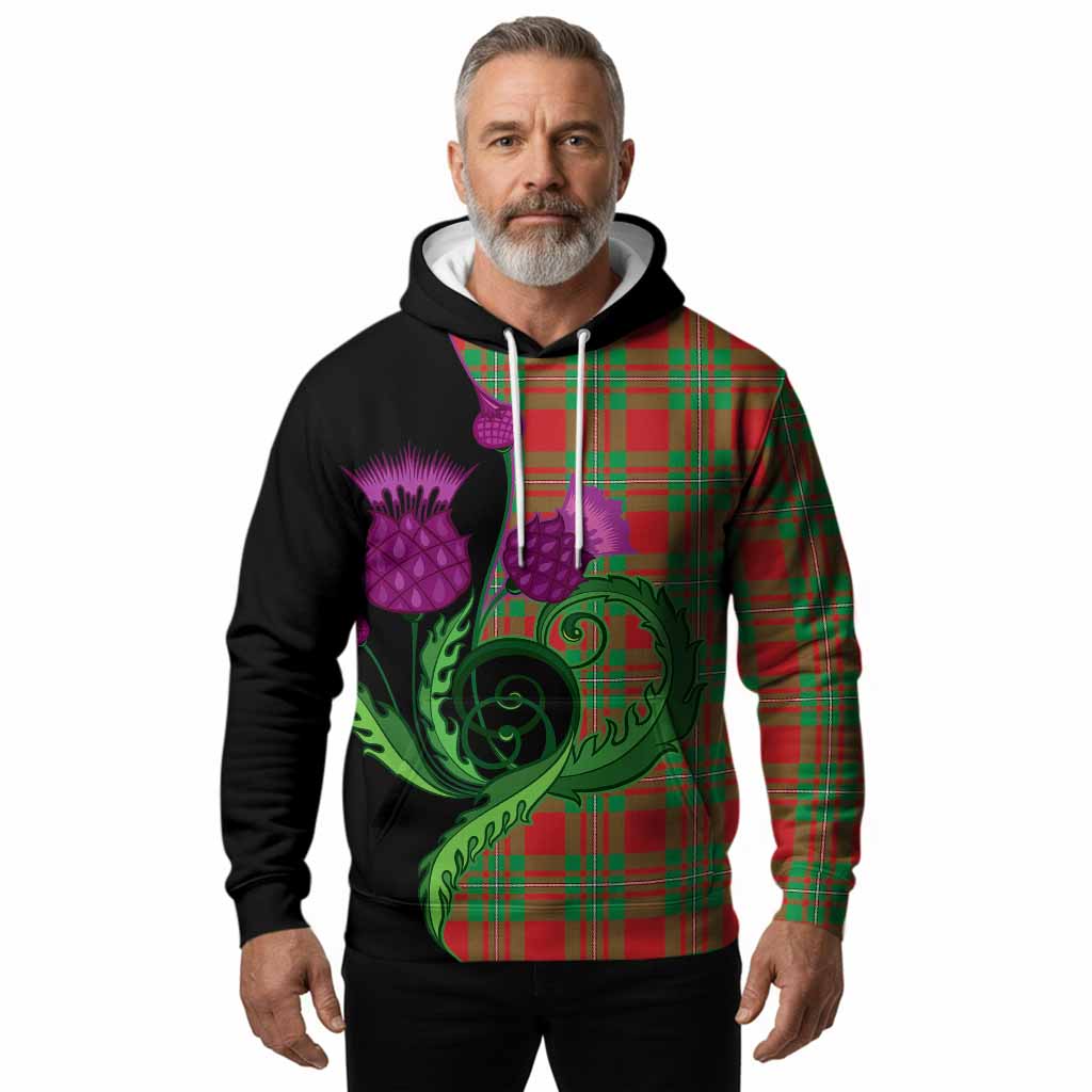 Callander Tartan Hoodie Traditional Scottish Thistle