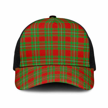 Callander Tartan Mesh Trucker Cap One Size (Adjustable) Black - Tartan Vibes Clothing