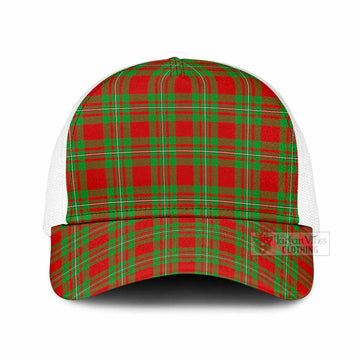 Callander Tartan Mesh Trucker Cap One Size (Adjustable) White - Tartan Vibes Clothing