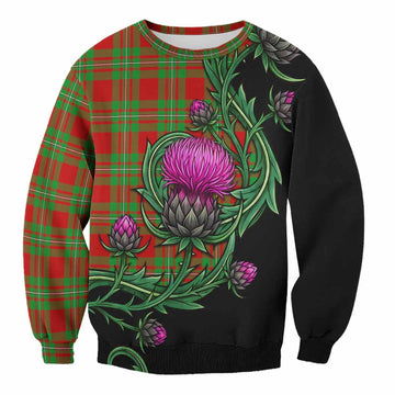 Callander Tartan Sweatshirt Resilient Scottish Thistle Unisex - Tartan Vibes Clothing