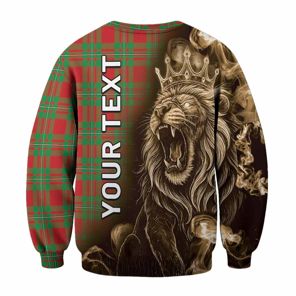 Callander Tartan Sweatshirt Roaring Lion Heritage