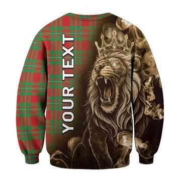 Callander Tartan Sweatshirt Roaring Lion Heritage