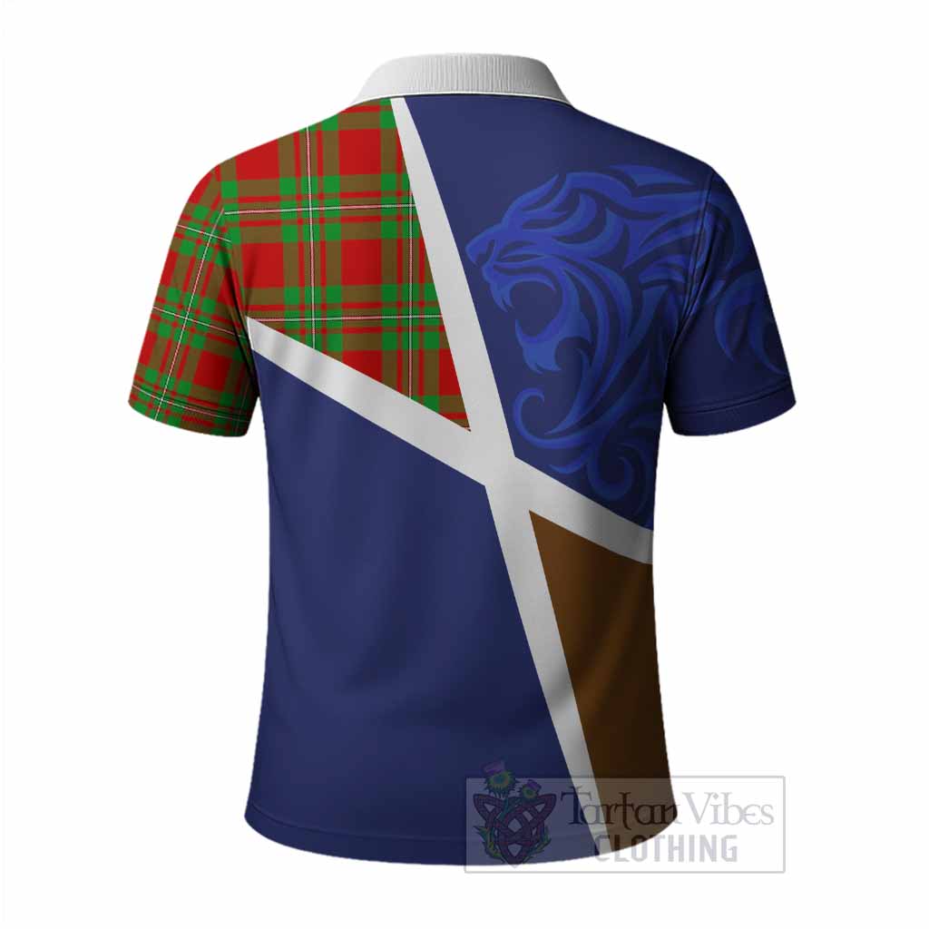 Callander The Scottish Football Crest Polo Shirt Lion-Tartan Army