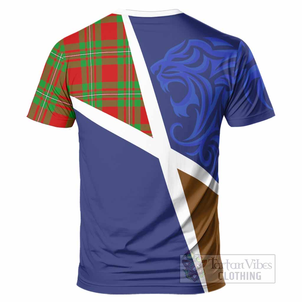 Callander The Scottish Football Crest T-Shirt Lion-Tartan Army