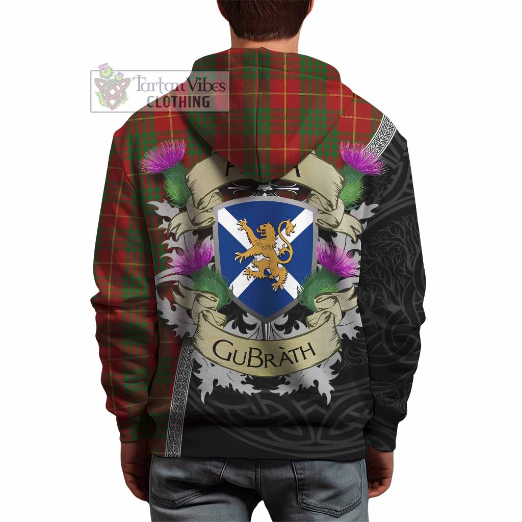 Tartan Vibes Clothing Cameron Tartan Family Crest Hoodie Lion Rampant Royal Thistle Shield Celtic Inspired