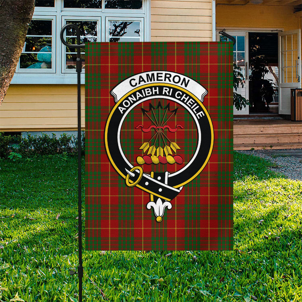 Cameron Tartan Flag with Family Crest - Tartan Vibes Clothing