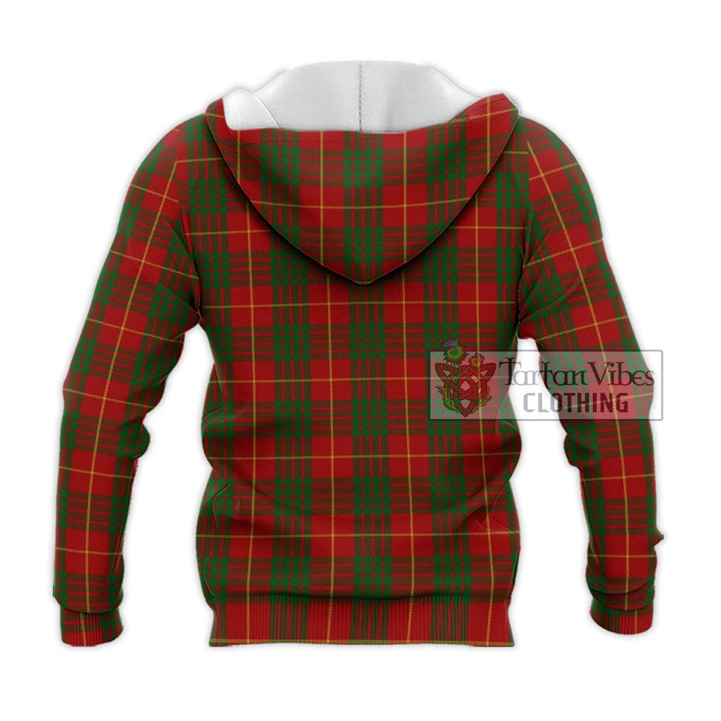 Cameron Tartan Knitted Hoodie with Family Crest DNA In Me Style - Tartanvibesclothing Shop