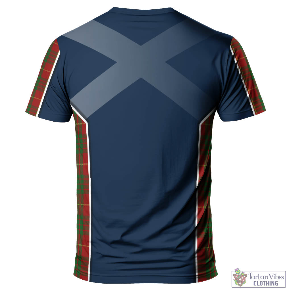 Tartan Vibes Clothing Cameron Tartan T-Shirt with Family Crest and Scottish Thistle Vibes Sport Style