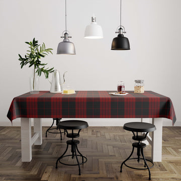 Cameron Black and Red Tatan Tablecloth
