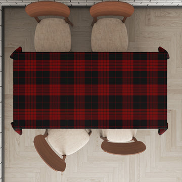 Cameron Black and Red Tatan Tablecloth