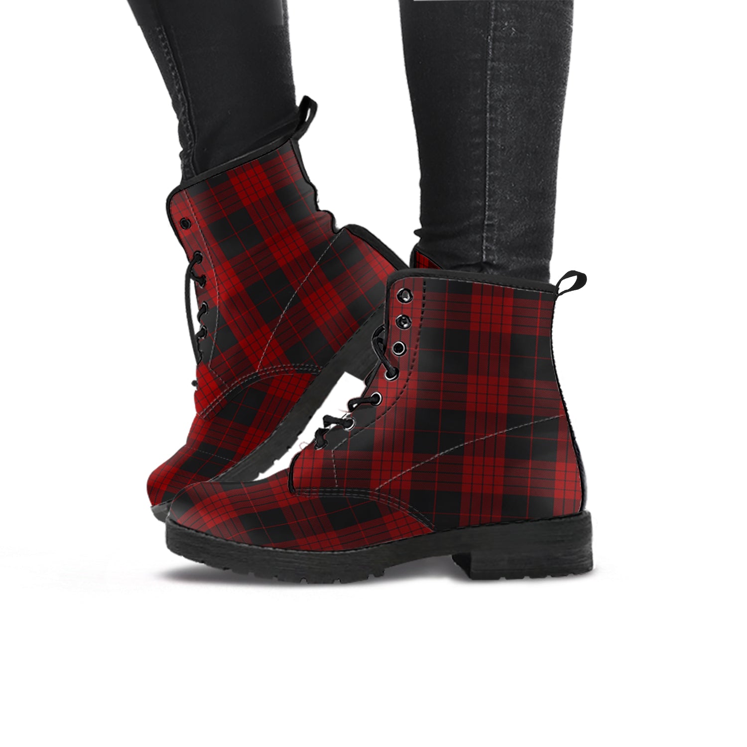 cameron-black-and-red-tartan-leather-boots