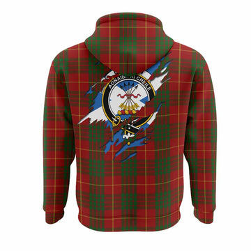 Cameron Clan Crest In Me Tartan Hoodie Scotland Flag Style