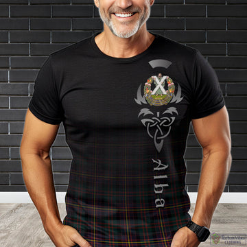 Tartan Vibes Clothing Cameron Highlanders of Ottawa Tartan T-Shirt Featuring Alba Gu Brath Family Crest Celtic Inspired